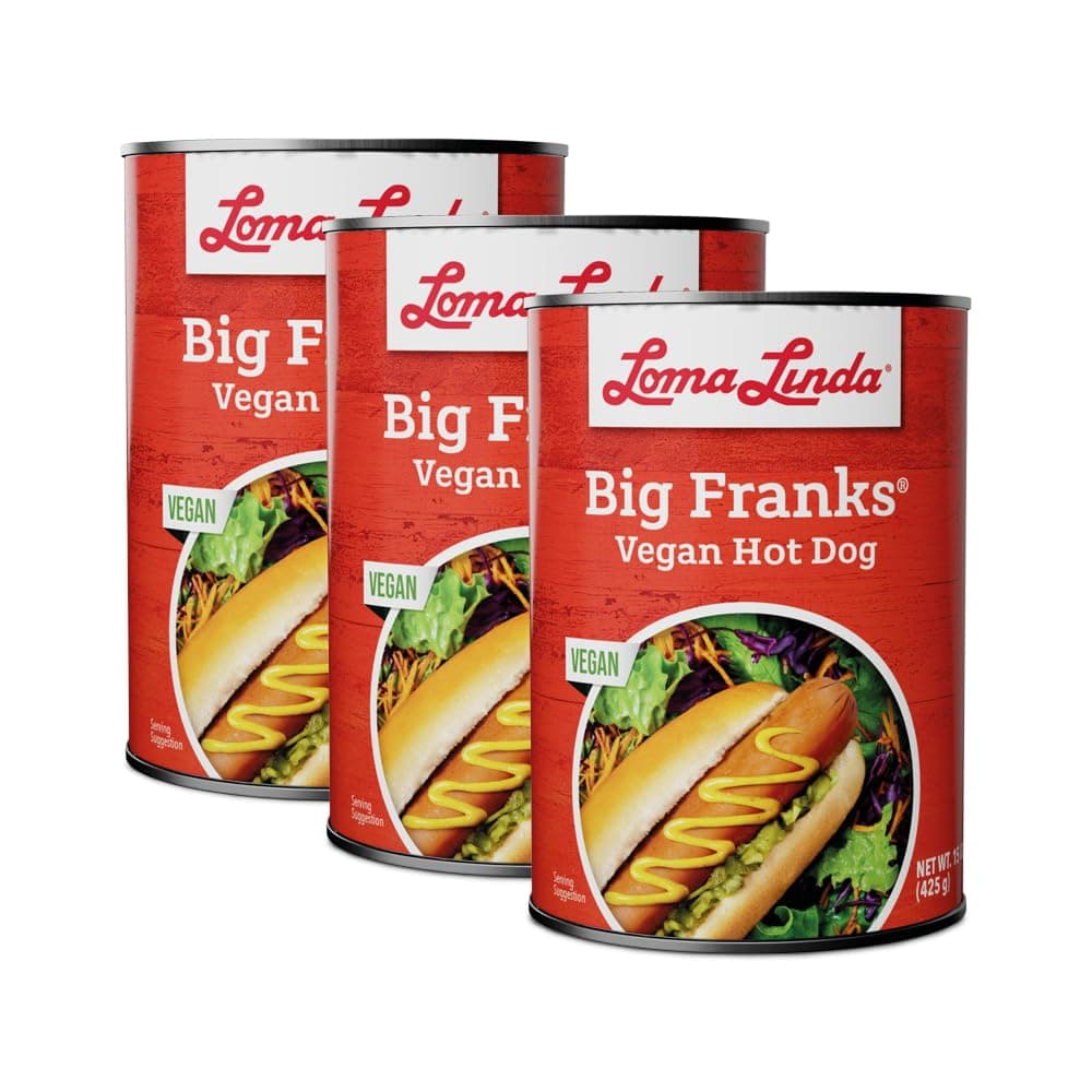 Loma Linda - Plant-Based - (Big Franks (20 oz.), 3 Pack)