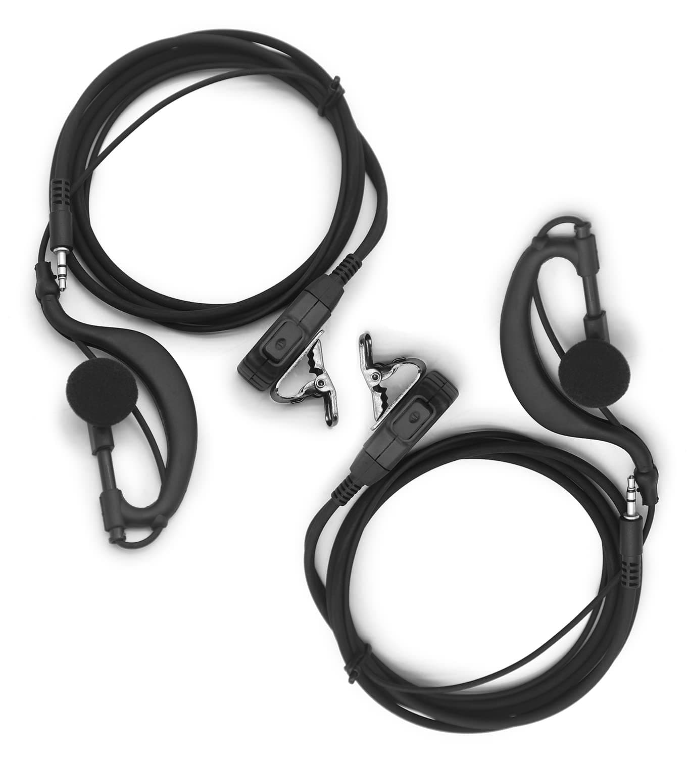 - 2X G-Style Clip Earpiece Headset Mic PTT for Cobra microTalk Radio ACXT145 ACXT345 ACXT545 ACXT645 CX112 CXT345 CXT385 CXT395 CXT565 CXT645 CXT1045 CXY900 PR270 PX655 PX880 RX380 RX385 RX680