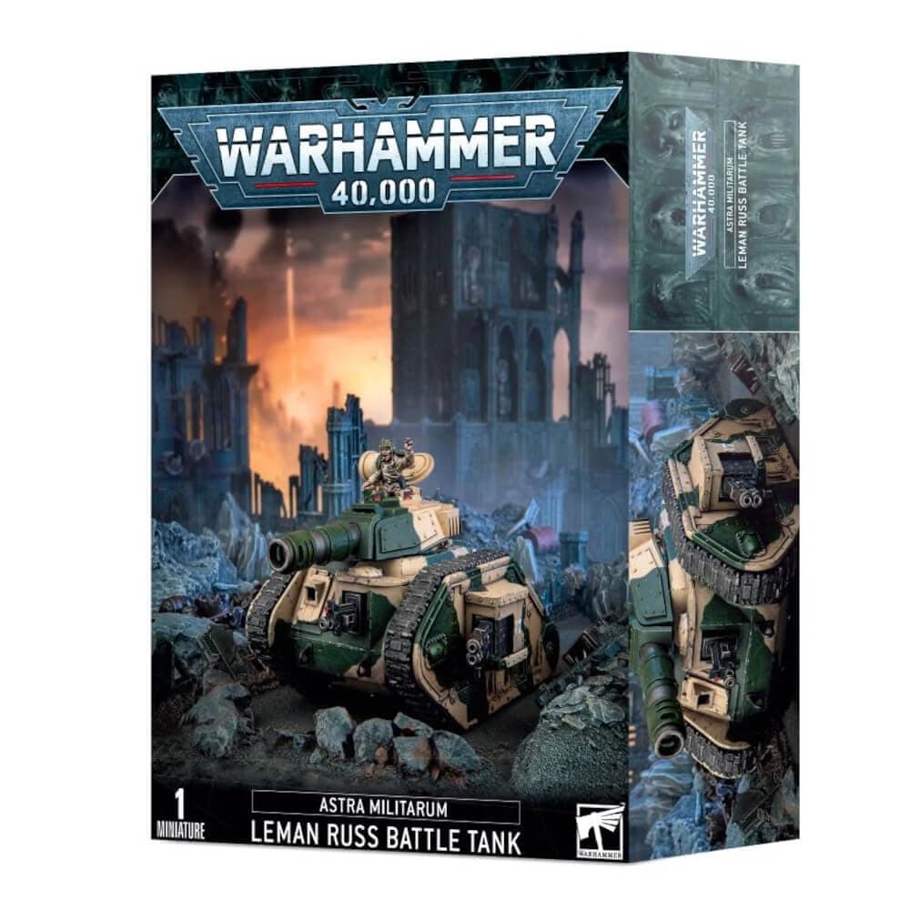 Games Workshop - Warhammer 40,000 - Astra Militarum: Leman Russ Battle Tank (2023 Edition)