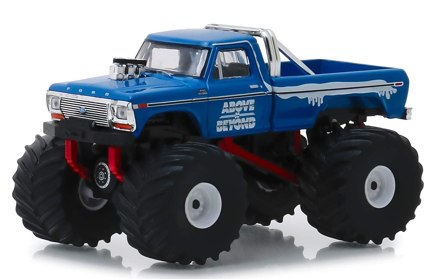 King of Crunch Greenlight 49040-C Series 4 - Above N Beyond 1978 Ford F-250 Monster Truck 1:64 Scale