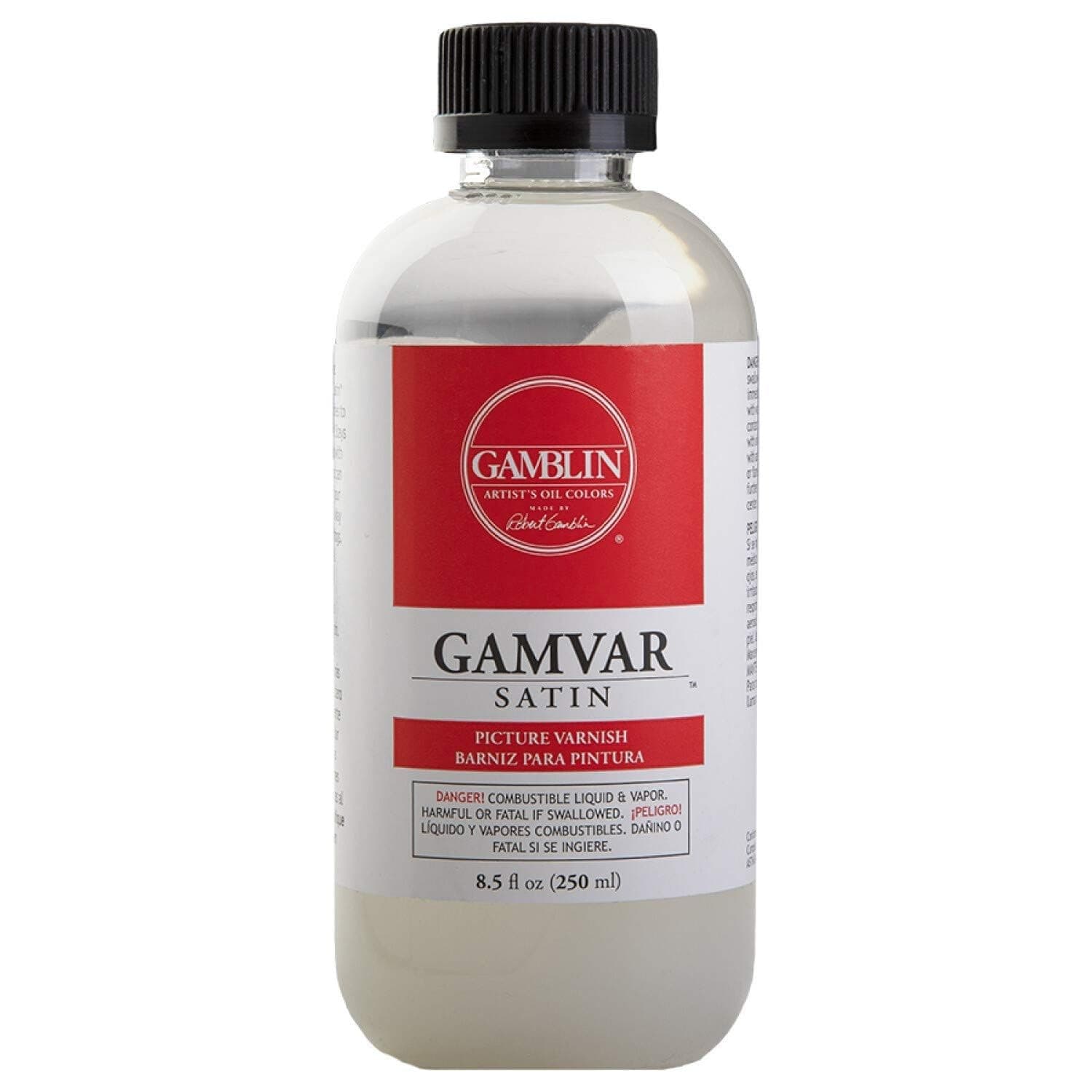 Gamblin Gamvar Pict Varnish, 8.5 oz, Satin