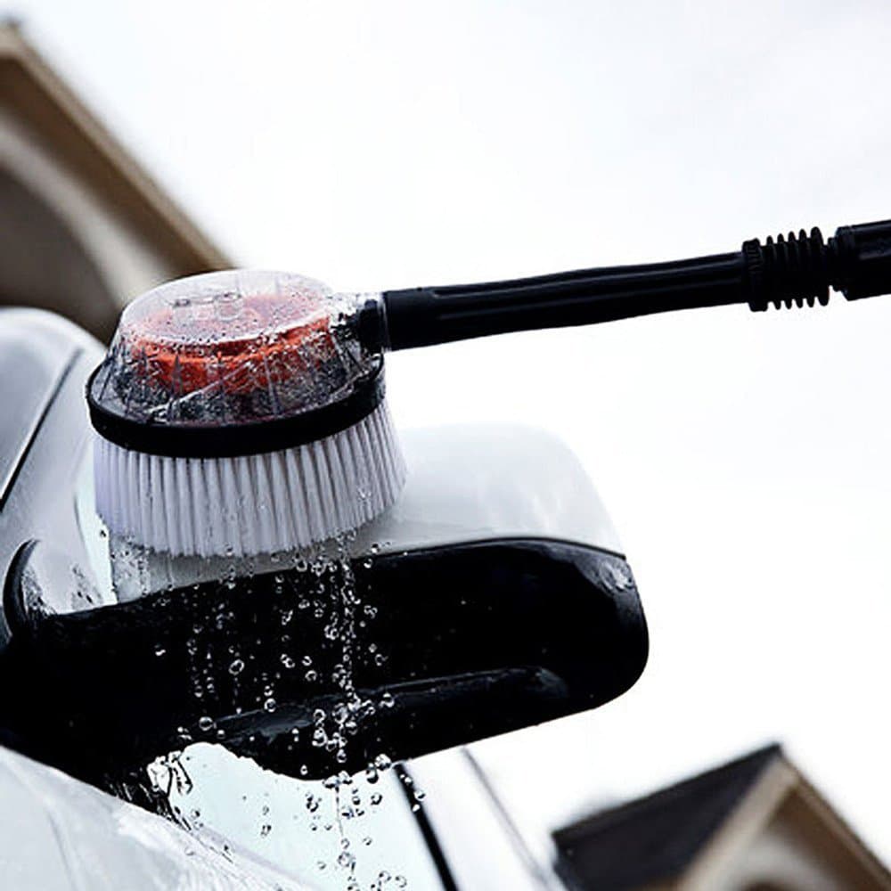 YOGAMT Car Wash Brush Car Rotating Pressure Washer Cleaning Brush Vehicle Car Truck Washing Tool Accessory