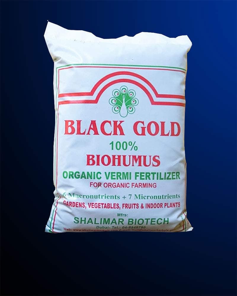 Shalimar Organic Vermi Fertilizer 2 lb Black Gold 100%