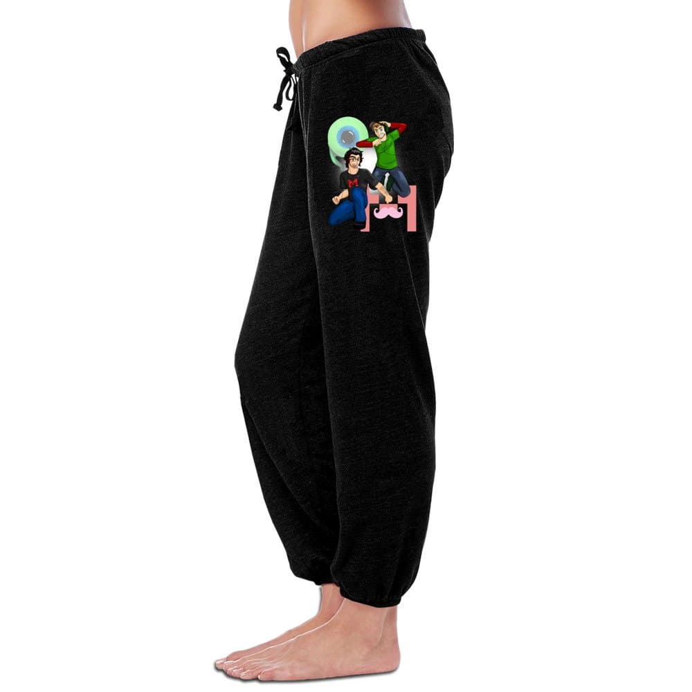 Jacksepticeye Eyeball Logo Womens Comfortable Fashion Yoga Pants M