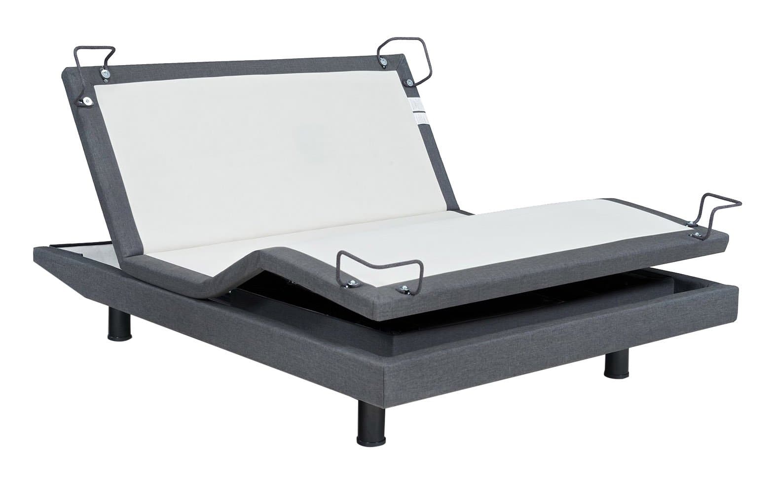 Reverie iDealBed Signature 8i Adjustable Bed Base, Queen, Wireless, Massage, Wall Hugger, Bluetooth