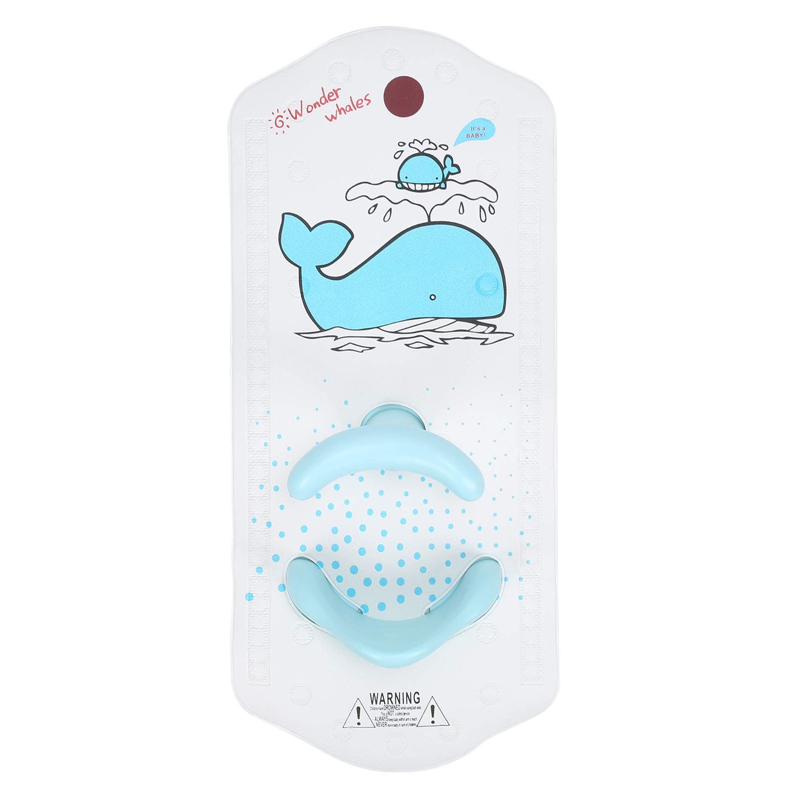 Atyhao Baby Bath Seat, Infant Bathtub Seat with Non-Slip Suction Cups Mat for Toddler 6-18 Months