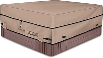 ULTCOVER Waterproof 600D Polyester Square Hot Tub Cover Outdoor SPA Covers 72 x 72 inch
