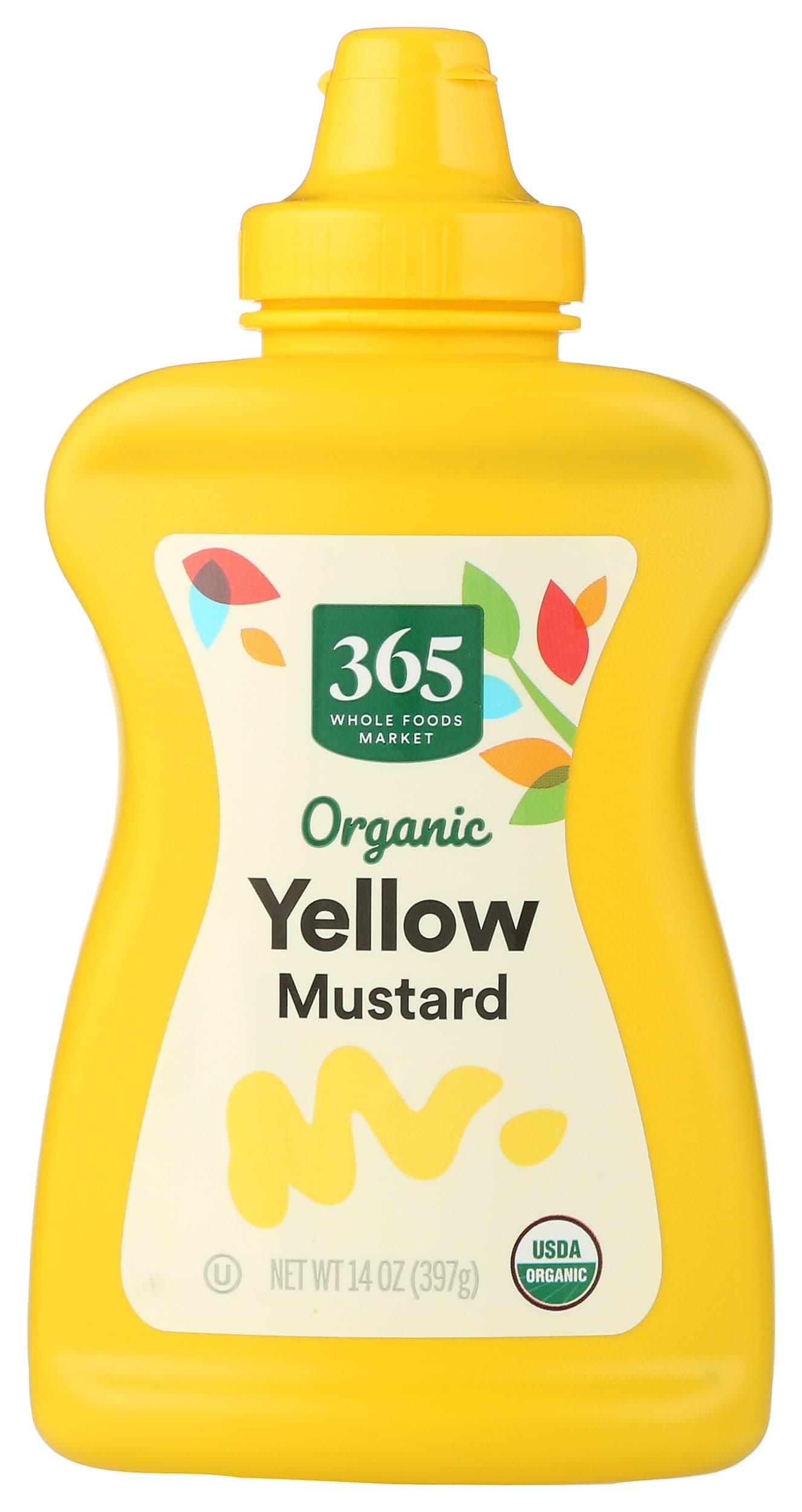 Organic Yellow Mustard, 14 Ounce