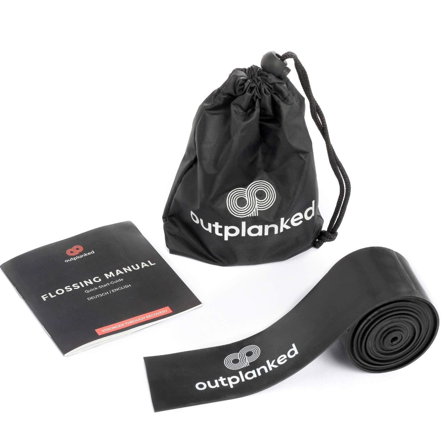 plank+crunch Voodoo Floss Band – Compression Medical Flossing Band – Improved Mobility, Strength & Recovery – 1.5 mm Thickness – For Sports, Physiotherapy or Rehab