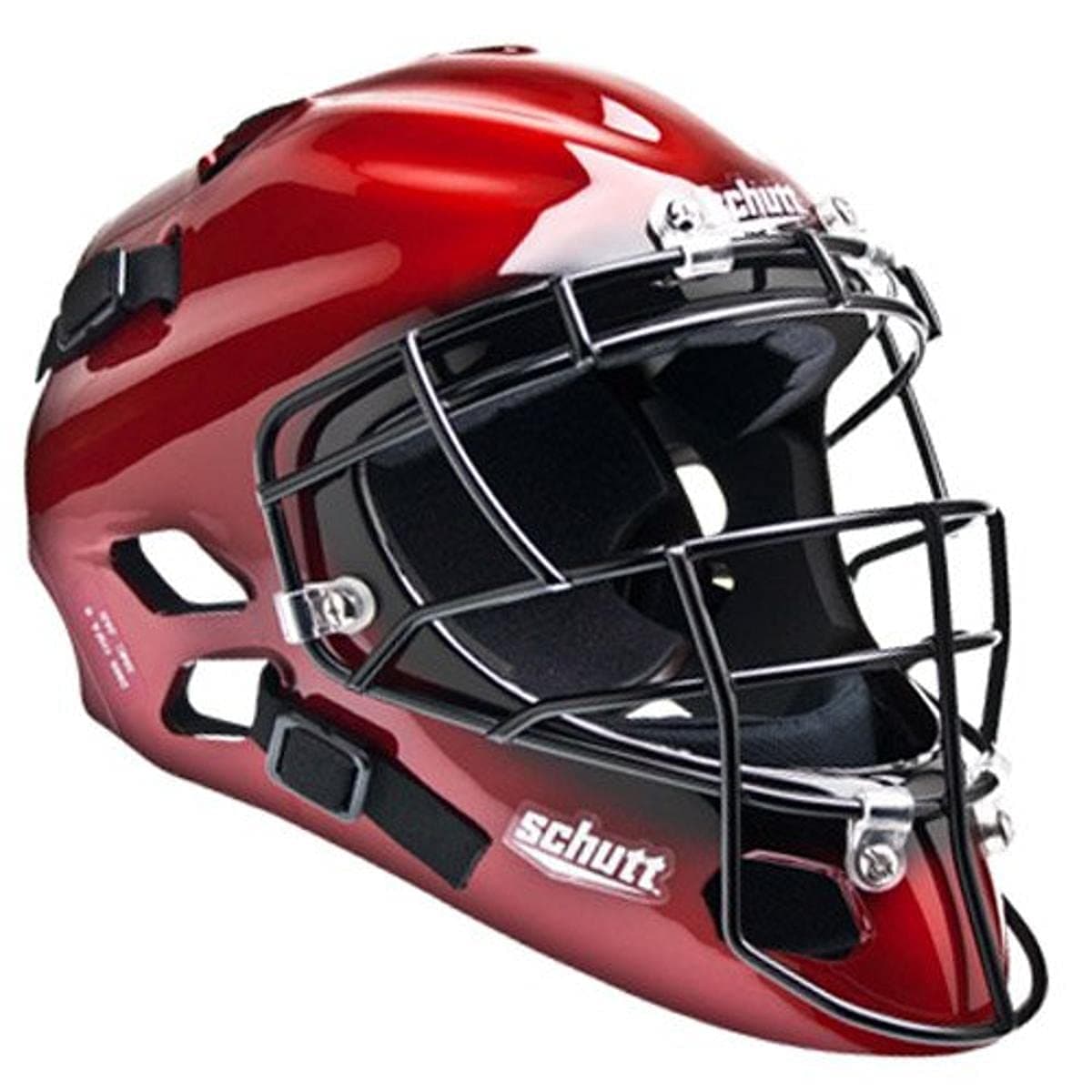 Schutt Sports Hockey Style Catcher's Mask, Kandy Scarlet, One Size Fits Most