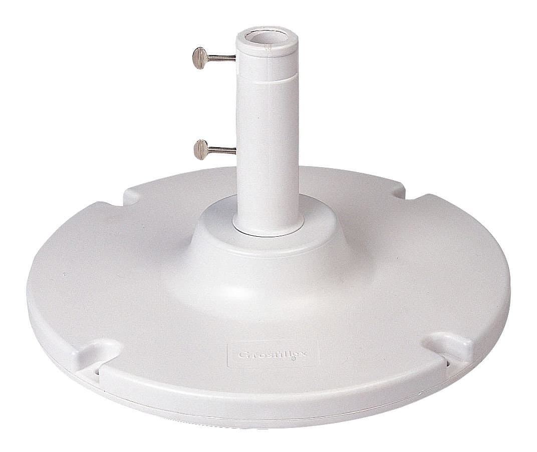 35lb Table Umbrella Base, White