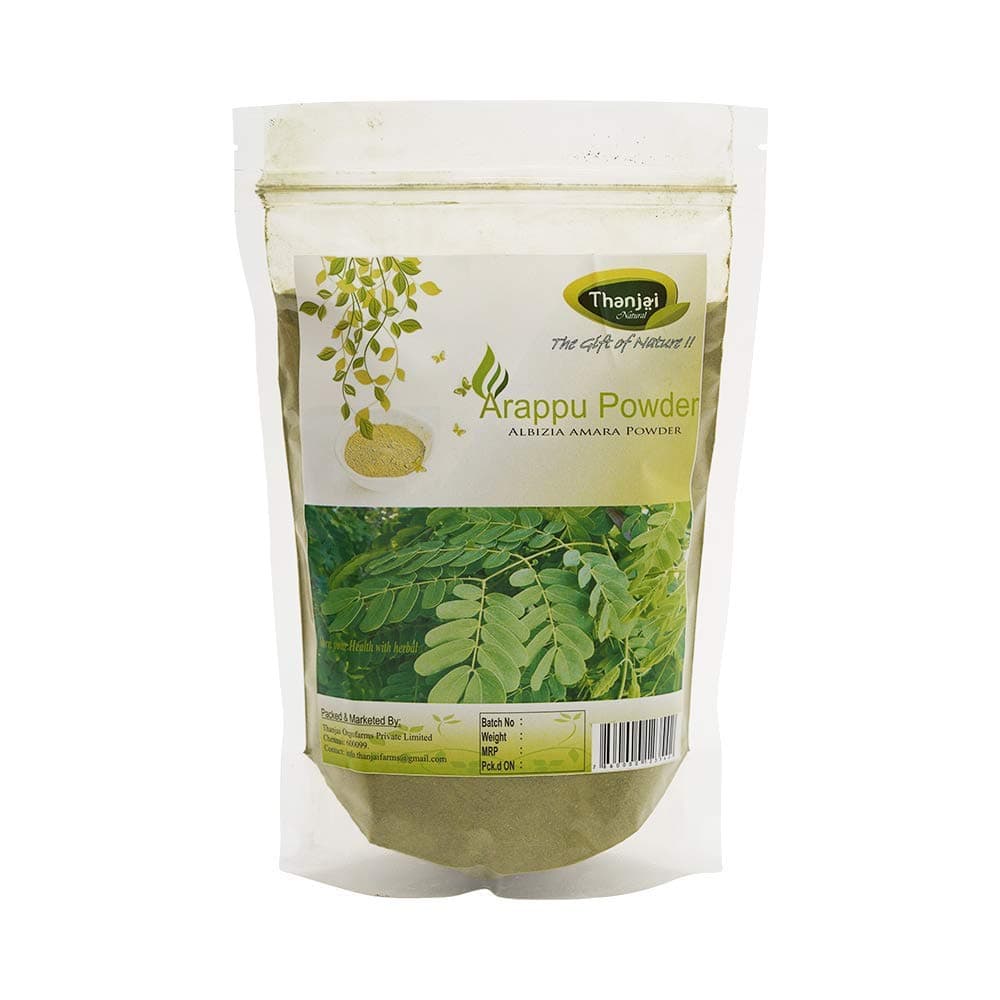 and Organic Traditional Albizia Amara/Arappu Powder 500 g