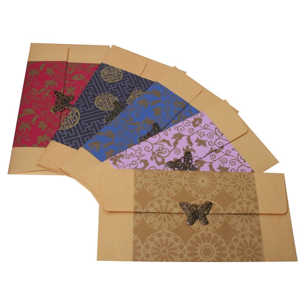 5-Pack Korean Traditional Design Special Chinese New Year Oriental Special Envelope (RESPECT)