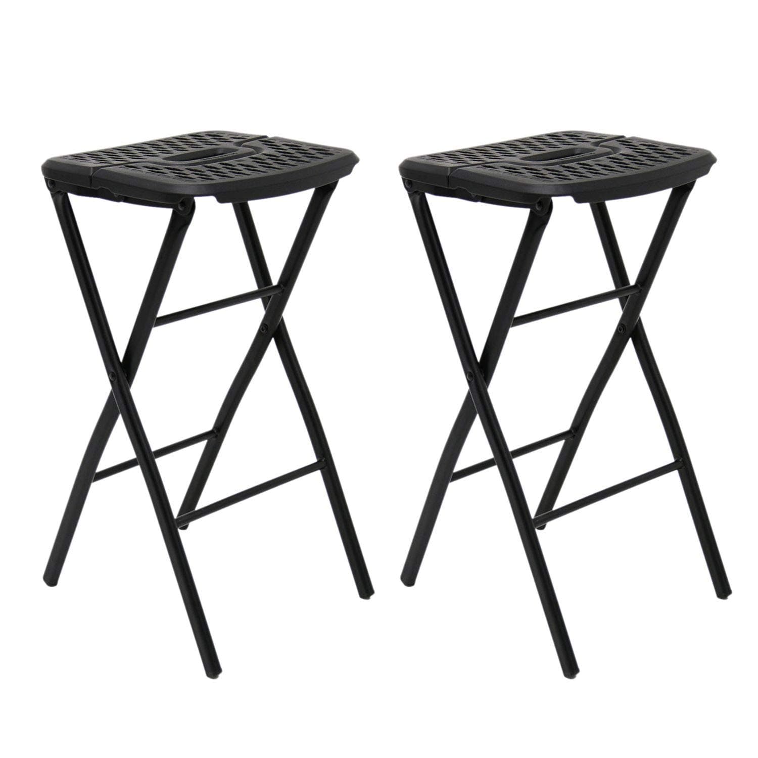 JPSR Atlas FlexLite Folding Stool (2-Pack)