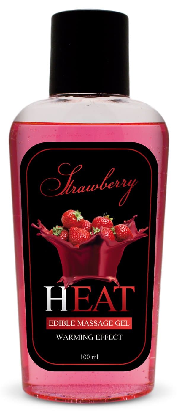 Intimateline 100 ml Strawberry Heat Warming Edible Massage Gel