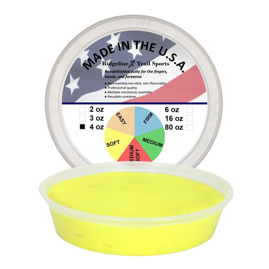 4 oz Hand Therapy Putty, Yellow - Soft