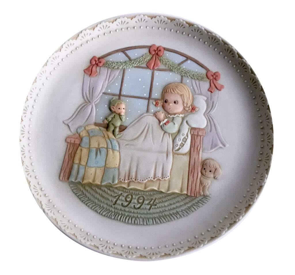 Vintage Memories of Yesterday 1994 Pleasant Dreams and Sweet Repose Plate