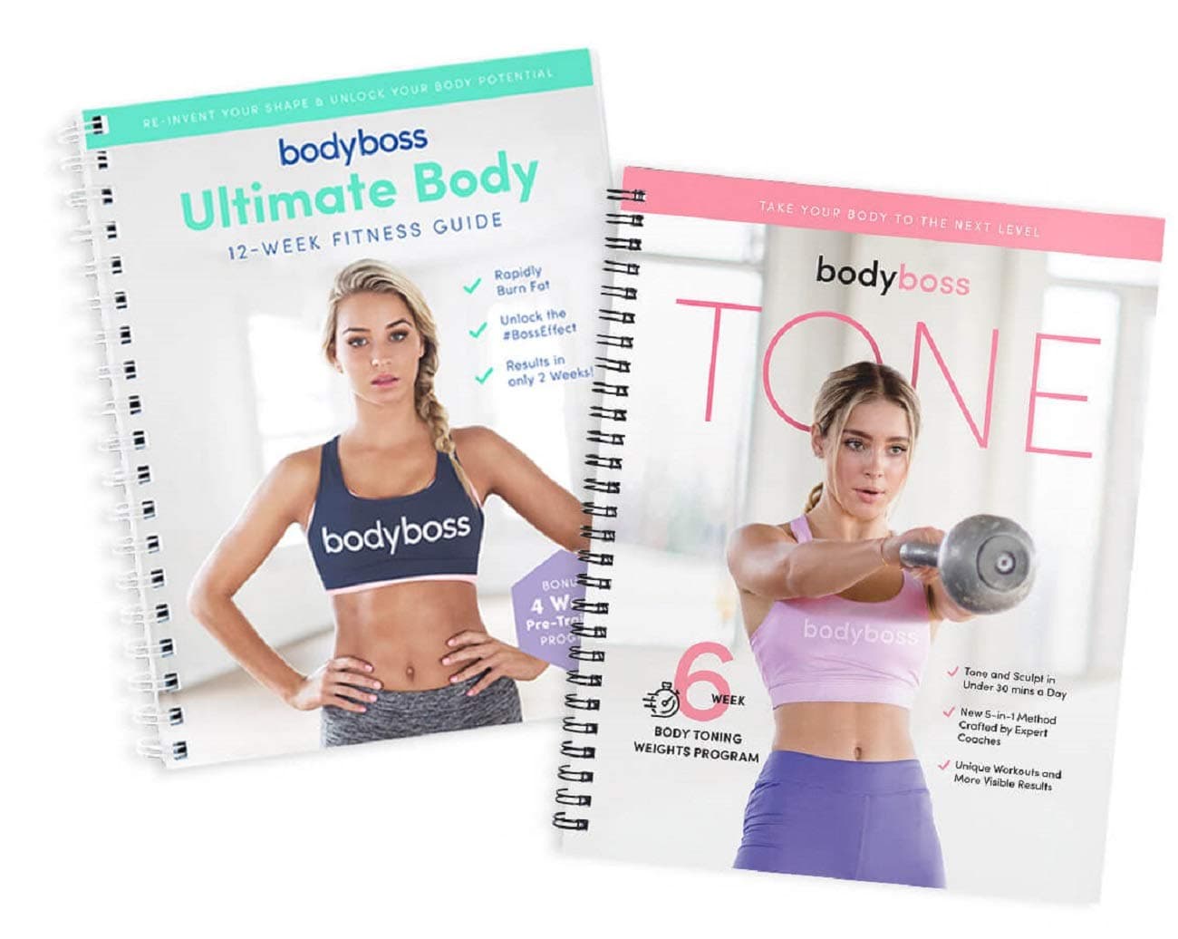 Fitness & Tone Bundle. Includes BodyBoss Fitness Guide and BodyBoss Tone Guide