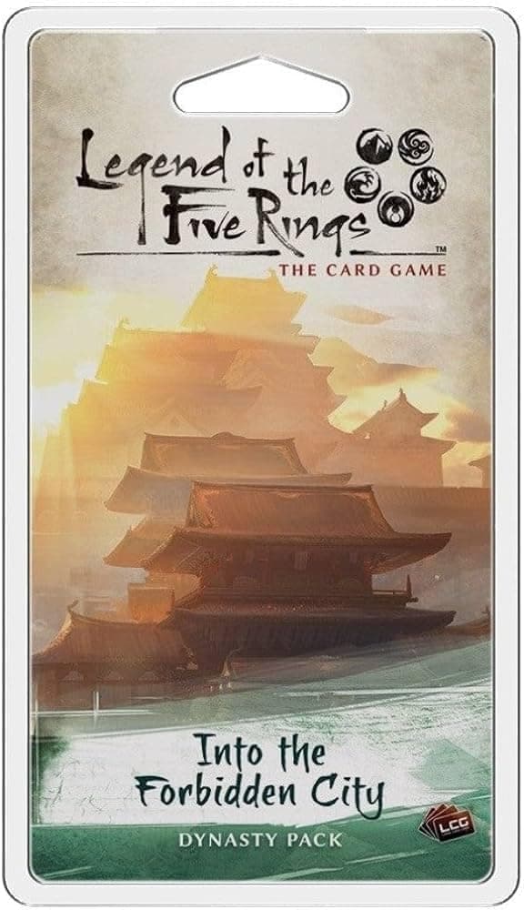 Fantasy Flight Games FFGL5C04 Into the Forbidden City Expansion Pack: L5R LCG, Multicoloured