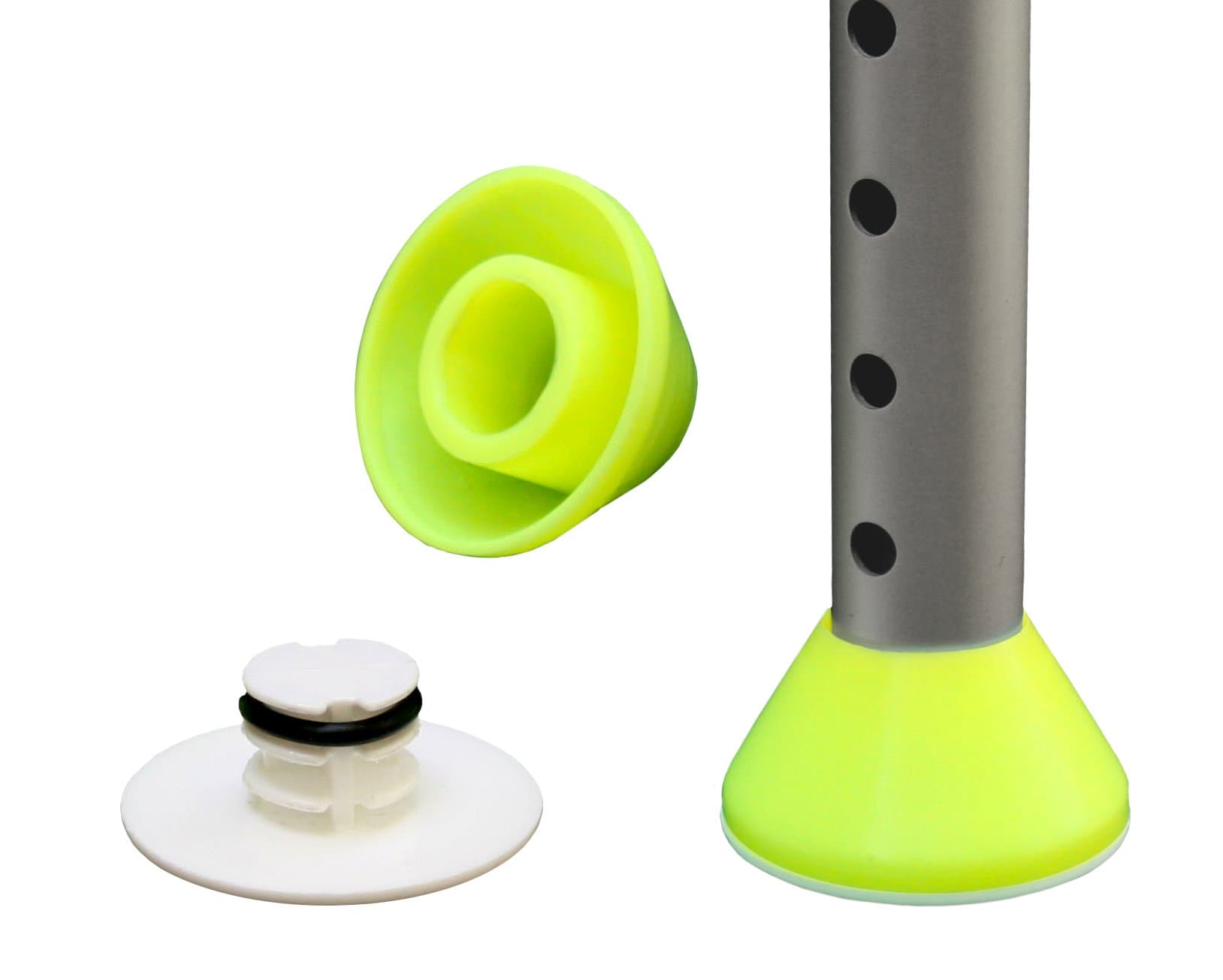 Walker Coasters, Tennis Ball Yellow, Set of 2