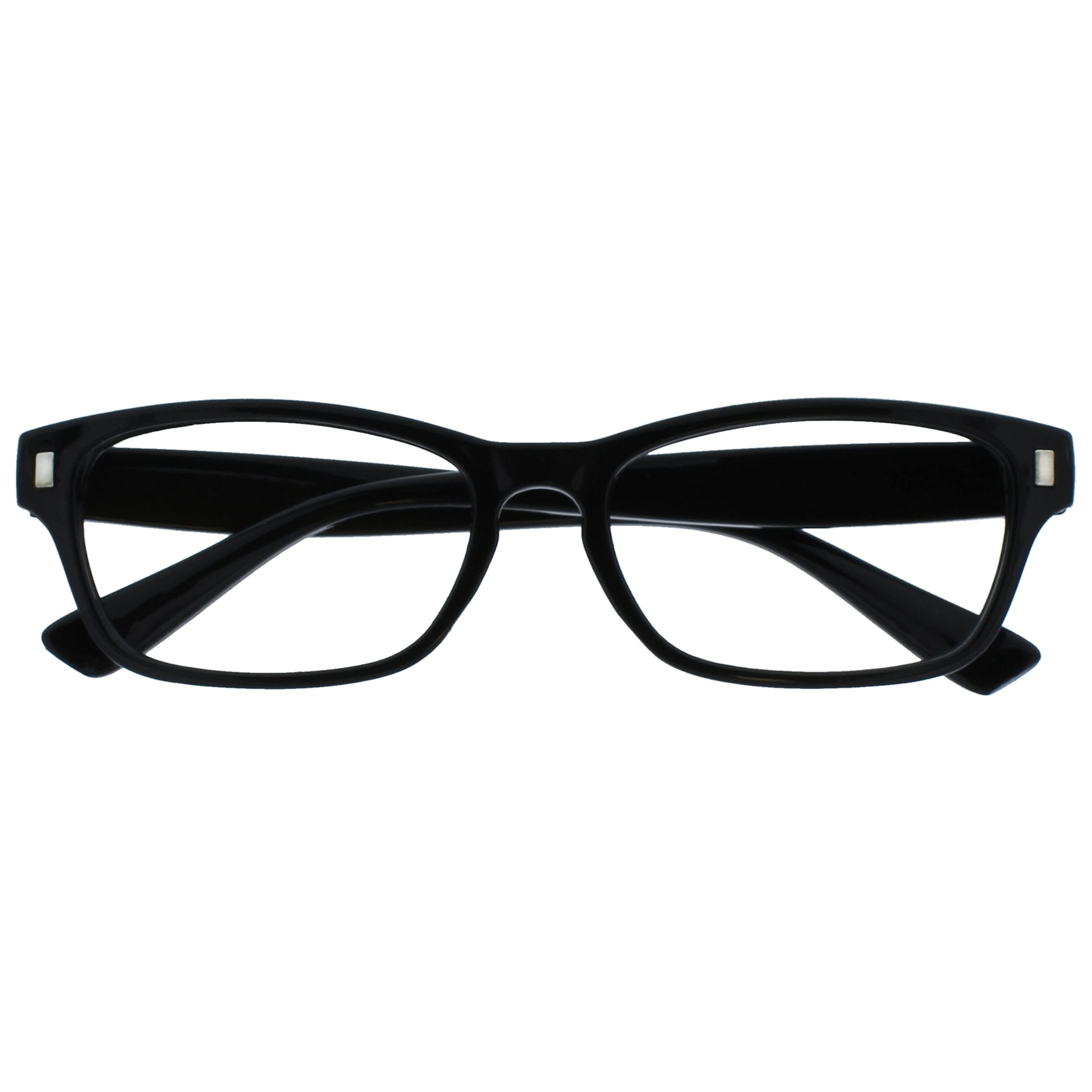 Black Near Short Sighted Distance Glasses Myopia Mens Womens Spring Hinges M10-1 -2.50