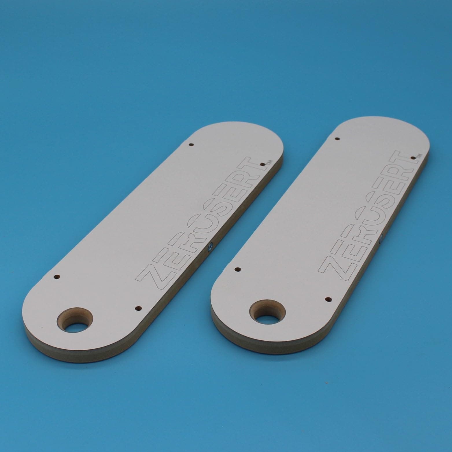 ZEROSERTZero Clearance Table Saw Inserts Fits Grizzly G1023S, G1023RL, and ShopFox W1677, W1711 Table Saws - Laminated (2-Pack)