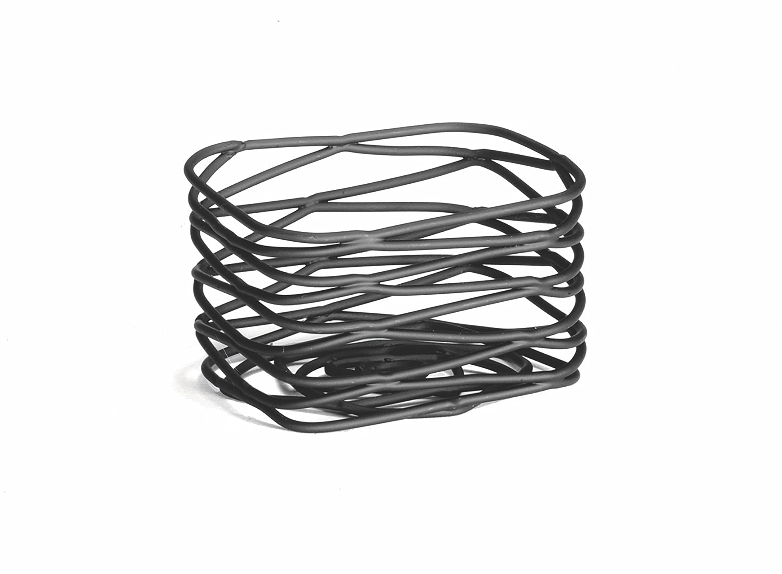 Tablecraft Artisan Collection Black Metal Sugar Packet Holder