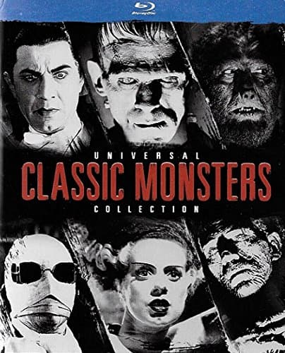 Universal Classic Monsters Collection (Dracula/Frankenstein/The Mummy/The Invisible Man/The Bride of Frankenstein/The Wolf Man) [Blu-ray]