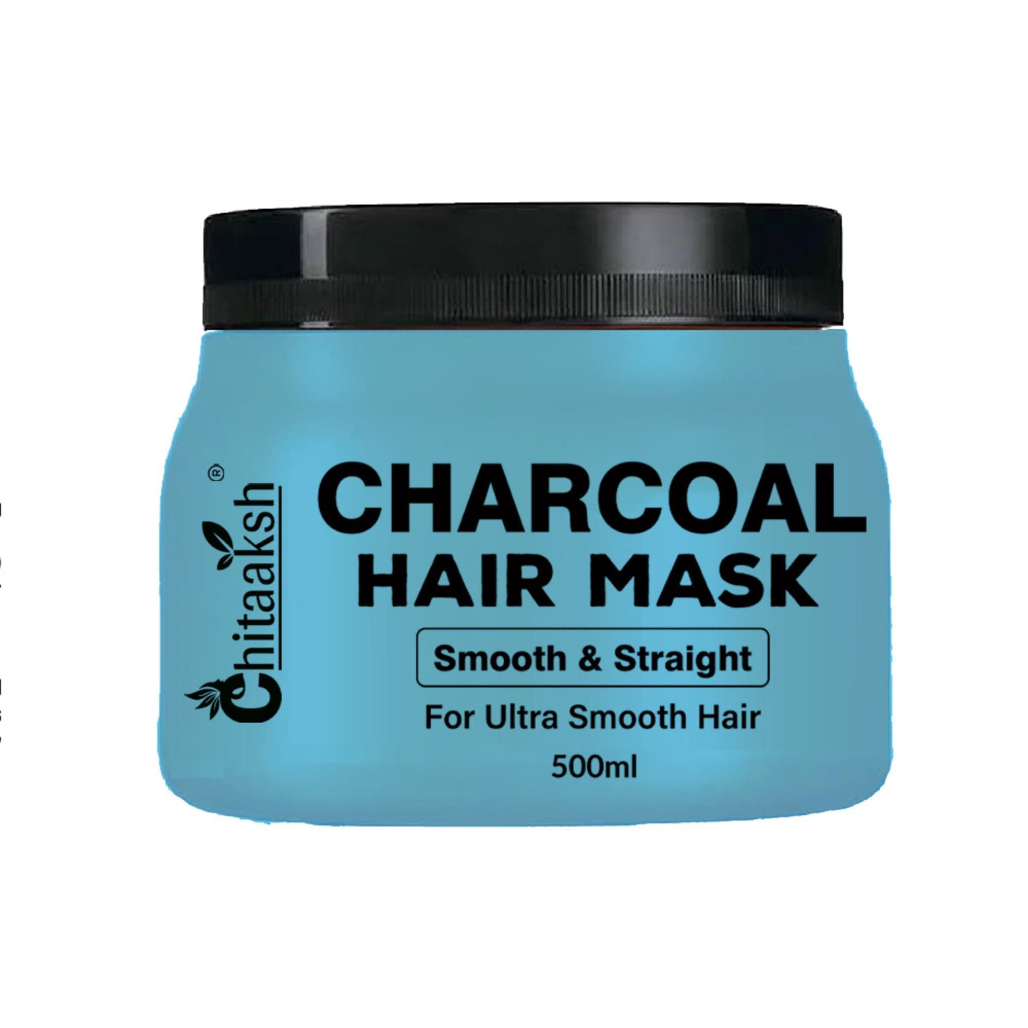 Charcoal Hair mask | Infused With Activated Charcoal |Dry Hair Mask Provides Deep Conditioning & Strength 500 Ml