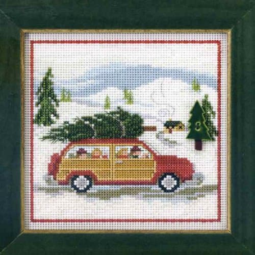 Mill HillFamily Tree - Beaded Cross Stitch Kit MH143305 - Buttons & Beads 2013 Winter