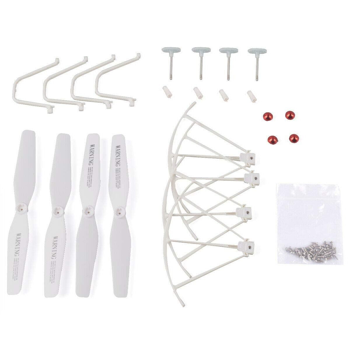 ELECTROPRIME Spare Part Kit for syma X5U X5UC X5UW Drone Rc Quadcopter Blade Protecting D3Q4
