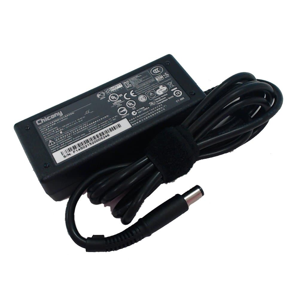Chicony Laptop Charger for HP 65W Adapter 18.5V 3.5A for HP Envy 14 DV4 DV7 M4 M6 ; HP Pavilion G6 G7 G4 DV4 DV5 DV6 DV6T DV7 DM4 ; ZBook 14 15u G2