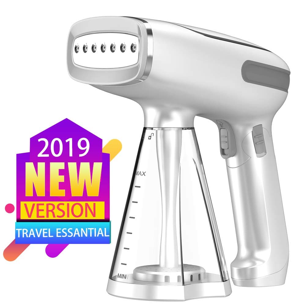Clothes Steamer,1500W Handheld Garment Steamer with 9oz/250ml,25s Fast Heat-up Steamers for clothes,Travel Steamer for Vertically & Horizontally Steam,Three Steam Mode
