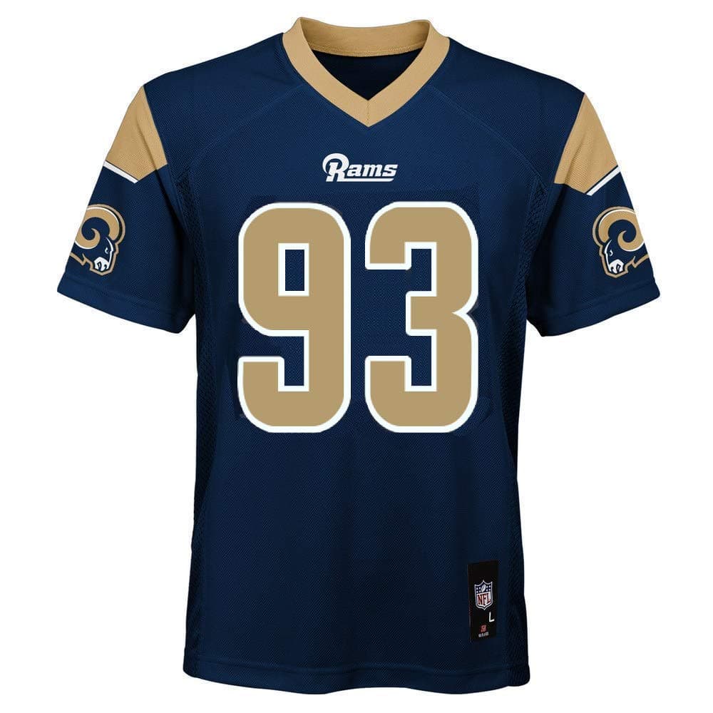 Ndamukong Suh Los Angeles Rams NFL Youth 8-20 Navy Home Mid-Tier Jersey