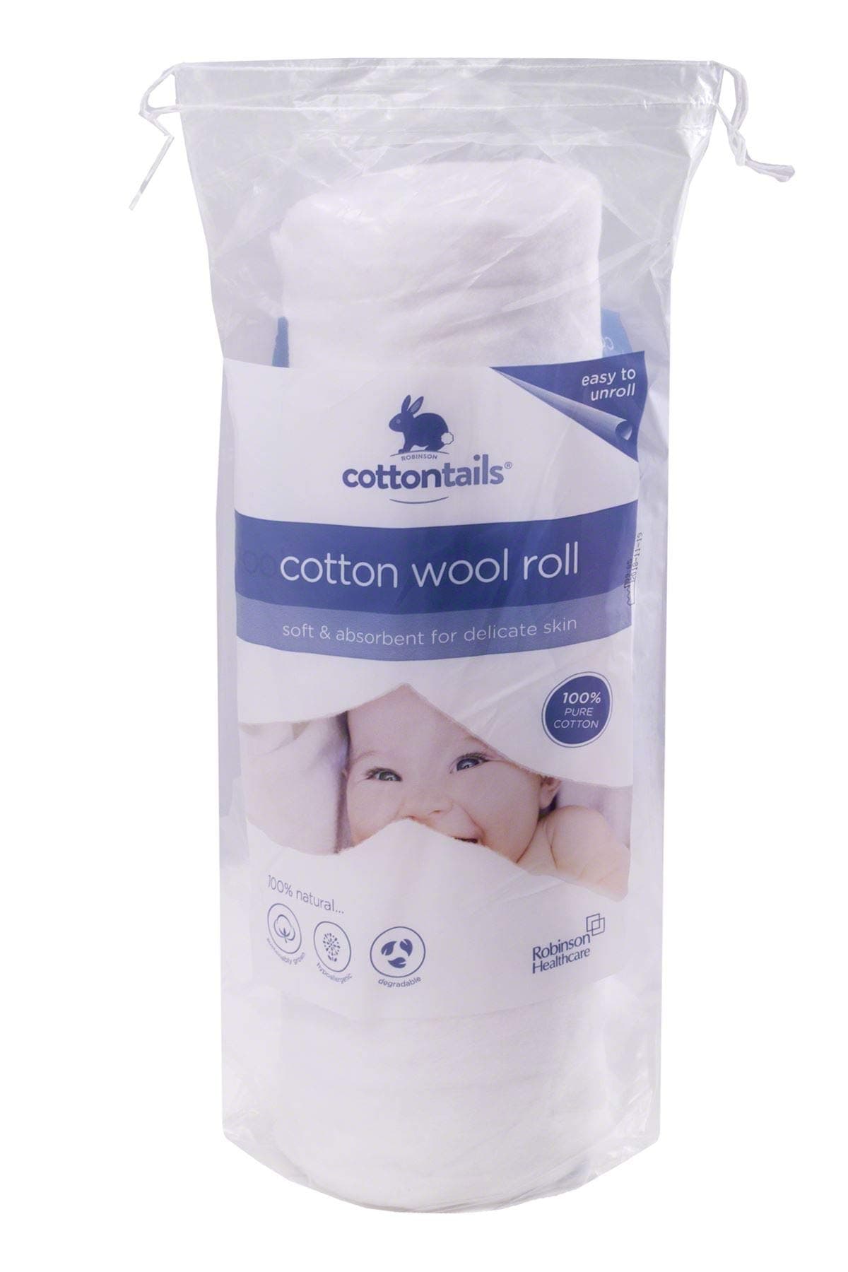 Cottontails 300g Cotton Wool Roll