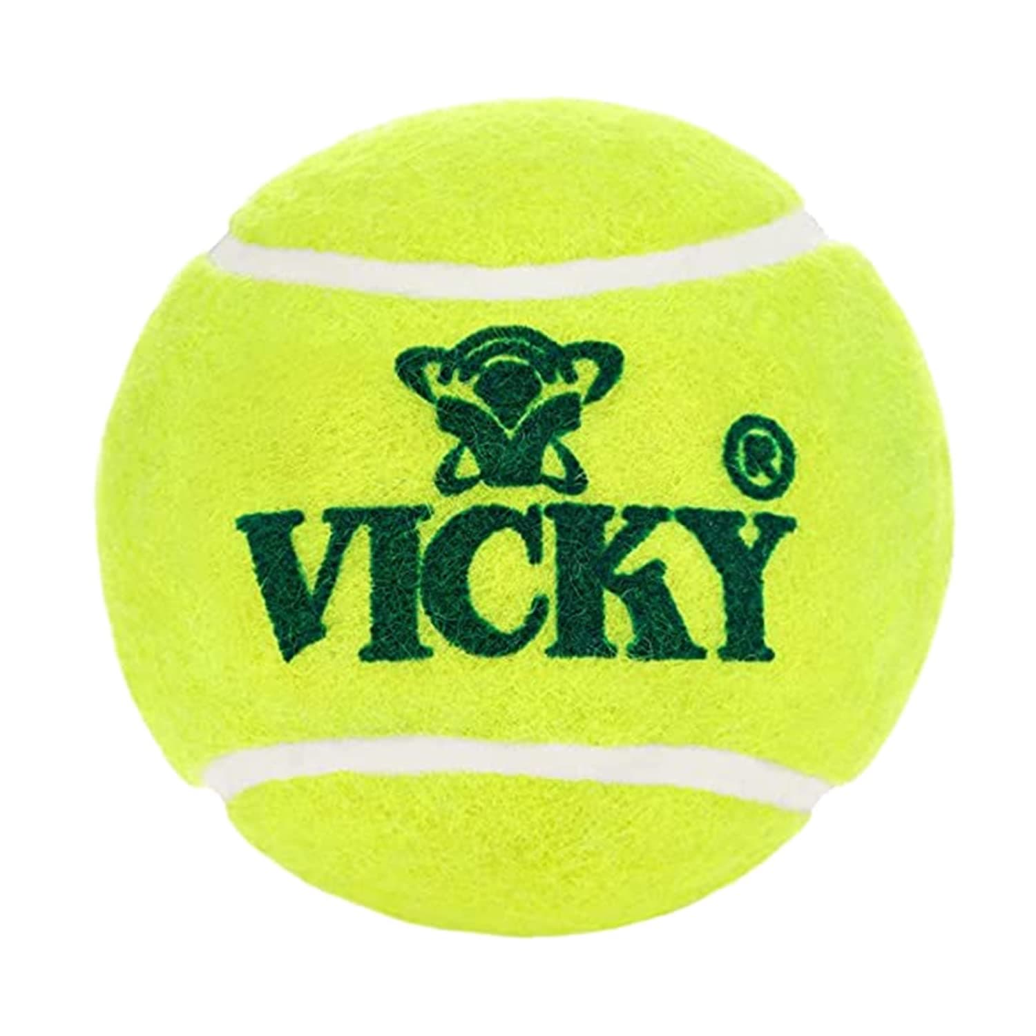 Vicky Yellow Tennis/Cricket Ball Heavy Multipurposeful Design & Durable Rubber Built Ideally Designed for Sports Enthusiasts or Trainees- Pack of 6