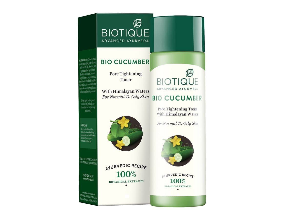 Biotique Bio Cucumber Pore Tightening Toner, 120ml