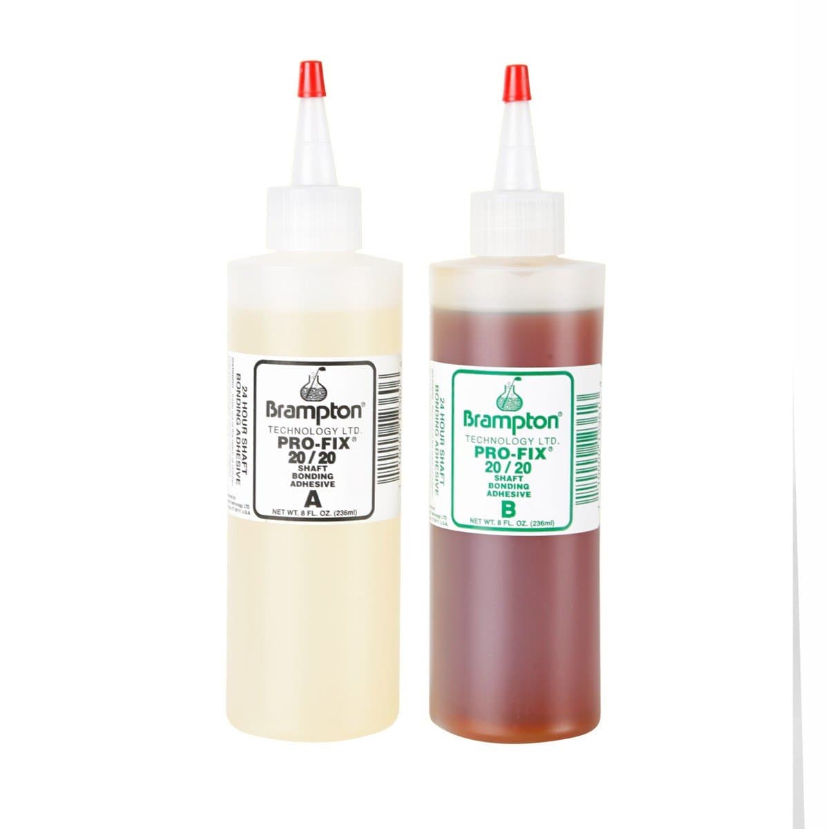 Brampton Pro-Fix 20/20 Long Cure Epoxy Bottle, 8-Ounce