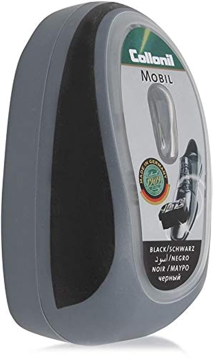 Mobil Shoe Polish Sponge With Liquid - Black