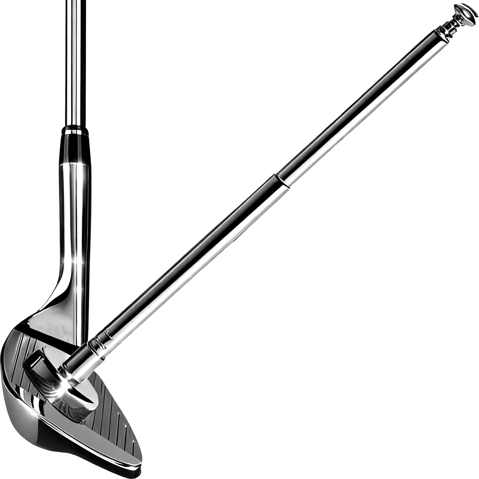 Golf Alignment Rods, 7 Length Adjustments - Golf Alignment Stick Corrector Lie Angle Tool, Golf Swing Training Aids Aiming Stick - Golf Club Face Aim, Visualize and Align Your Golf Shot