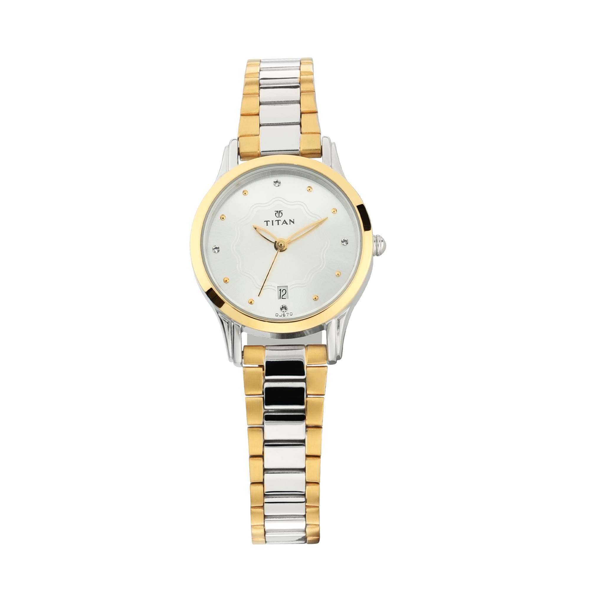 Titan Karishma Analog Silver Dial Women's Watch NM2628BM01/NN2628BM01/NP2628BM01