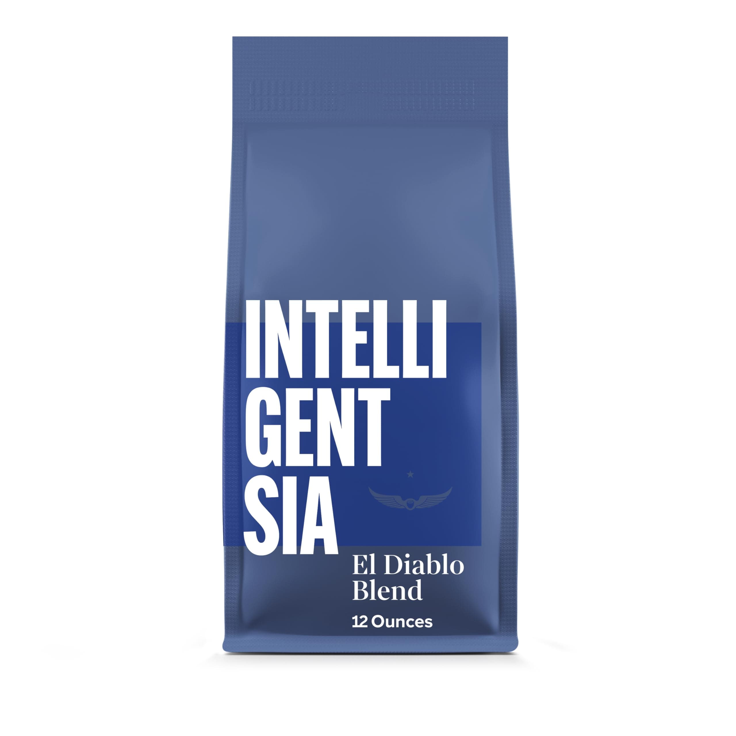 Intelligentsia Coffee, Dark Roast Whole Bean Coffee, 100% Arabica Coffee - El Diablo Blend 12 Ounce Bag