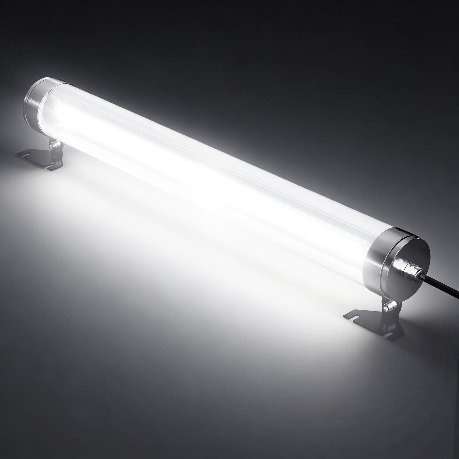 YouTeMei Led Machine Light, 20W Explosion Proof Lights 110-220V IP68 Waterproof LED Workshop Lights, CNC Work Lighting