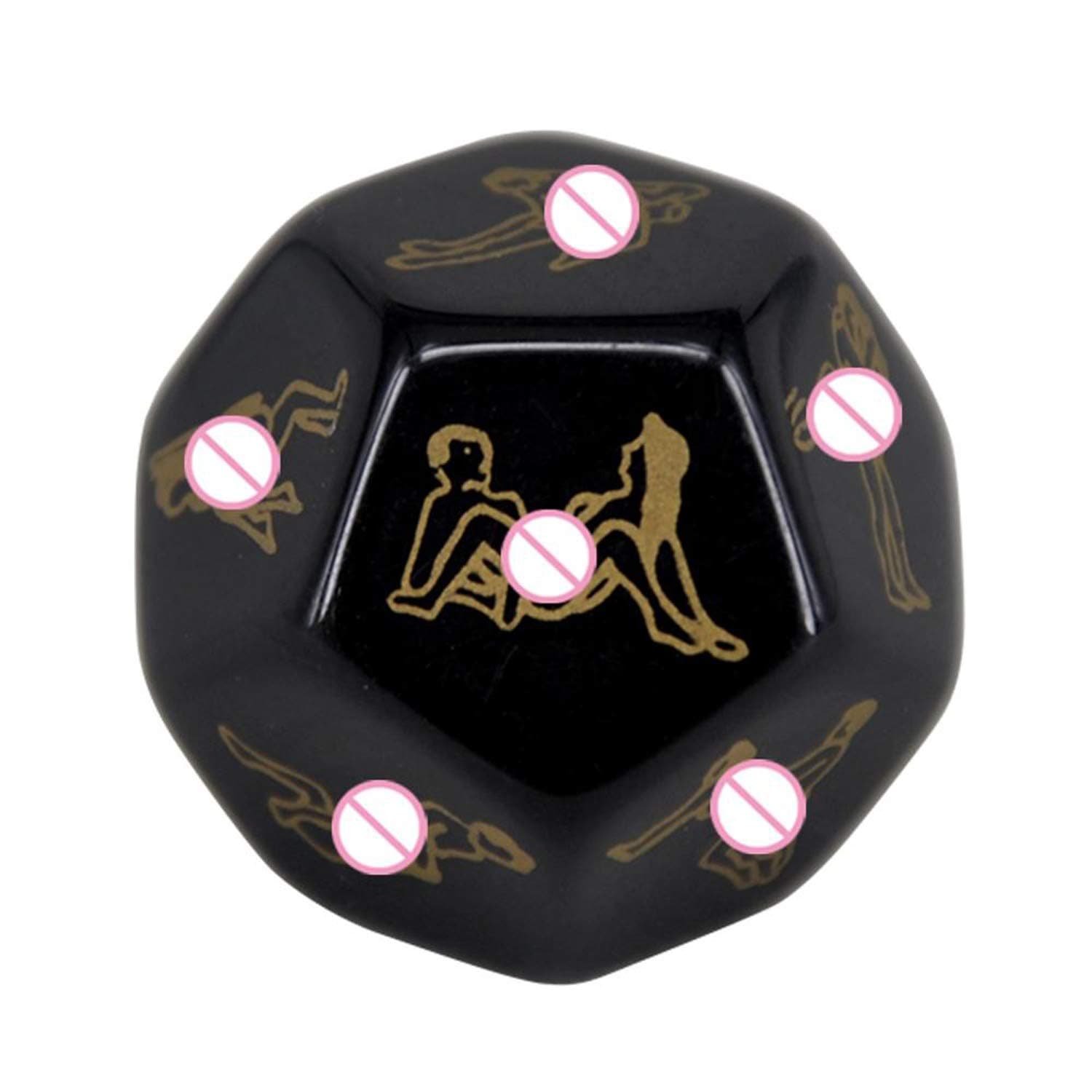 Fun-Shop New Viborator Women Toy Realistic 1PC Super Fun Dice Adlut Games White Lovers Toys Decider Craps Gambling 12 Position Black,Personal Viborators and 20 cm