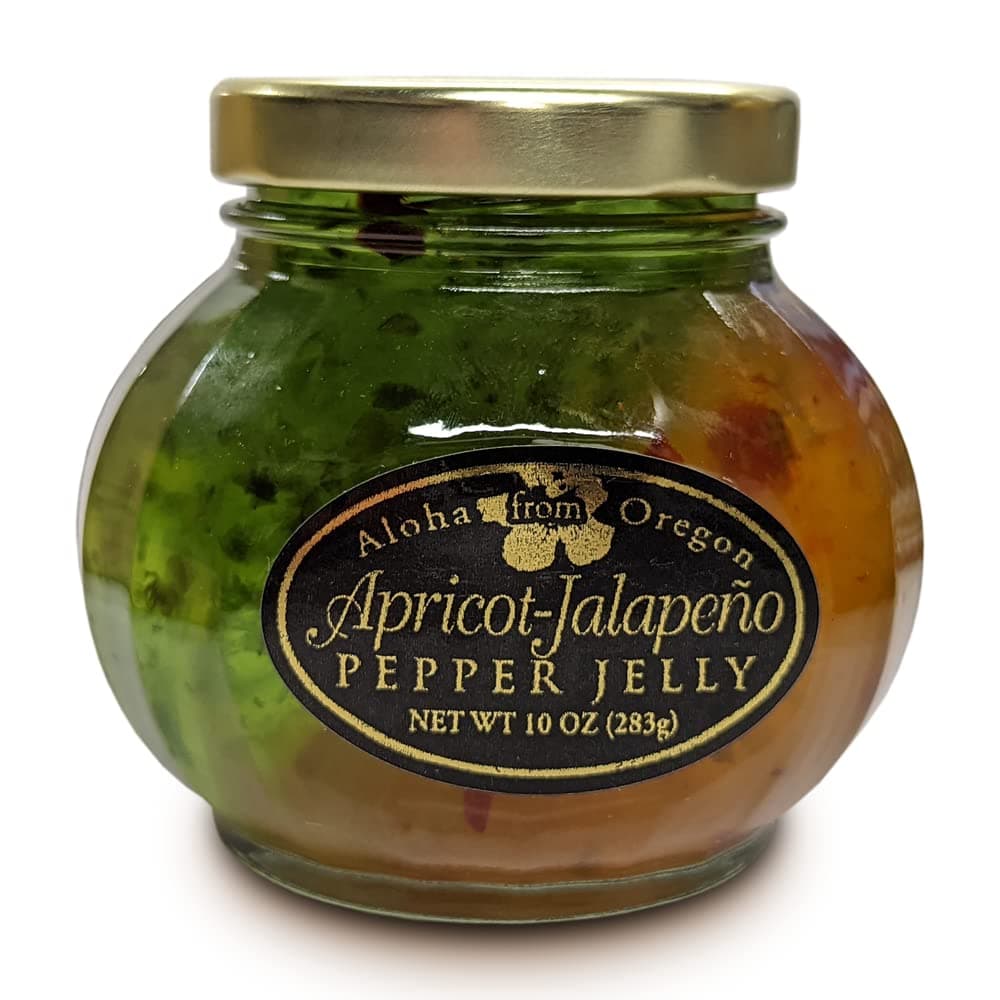 Aloha From Oregon Apricot and Jalapeño Split Pepper Jelly
