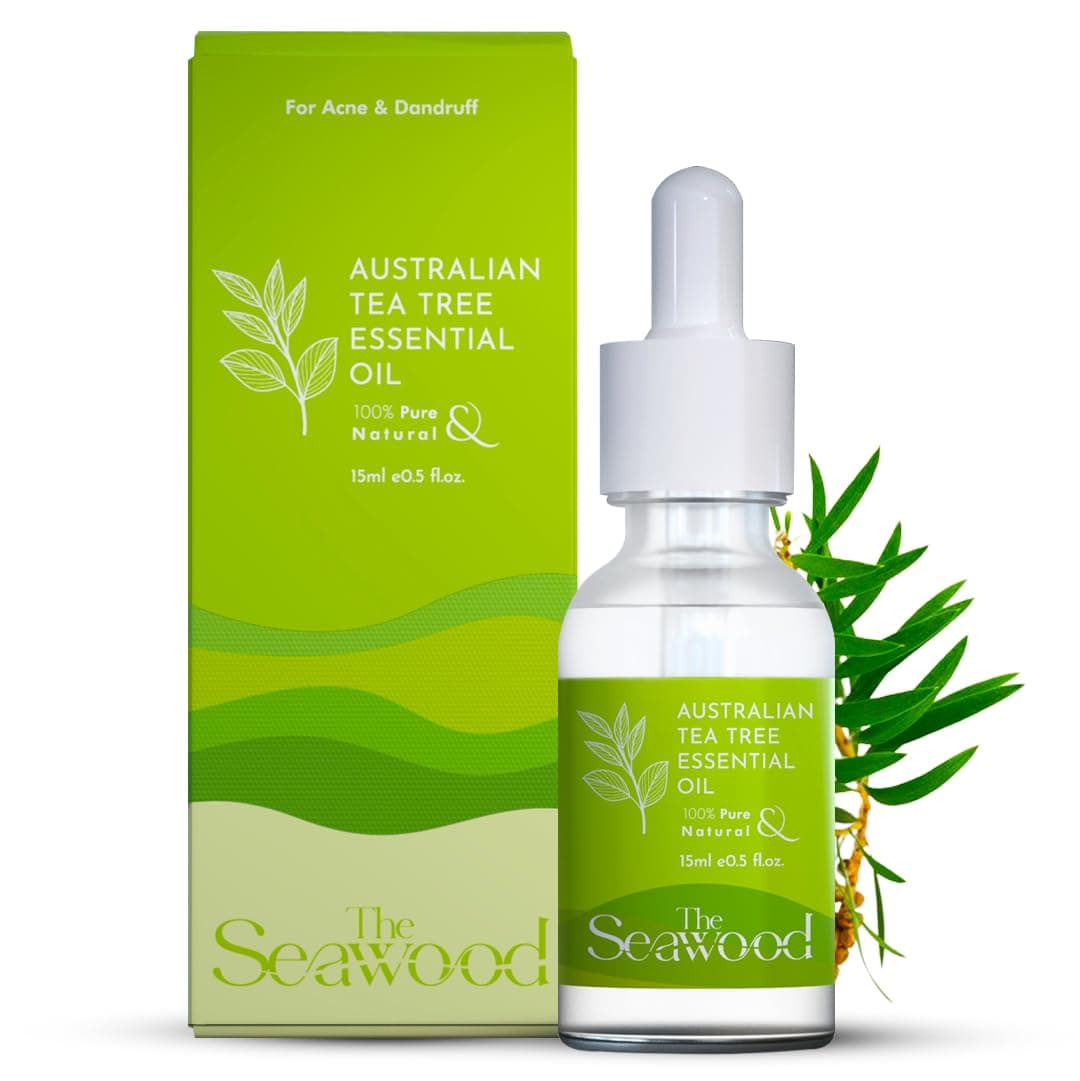 Tea Tree Oil | Tea Tree Essential Oil for Skin | Tea Tree Oil for Hair, & Nail Care | 100% Pure Tea Tree Leaves Oil-15 ml