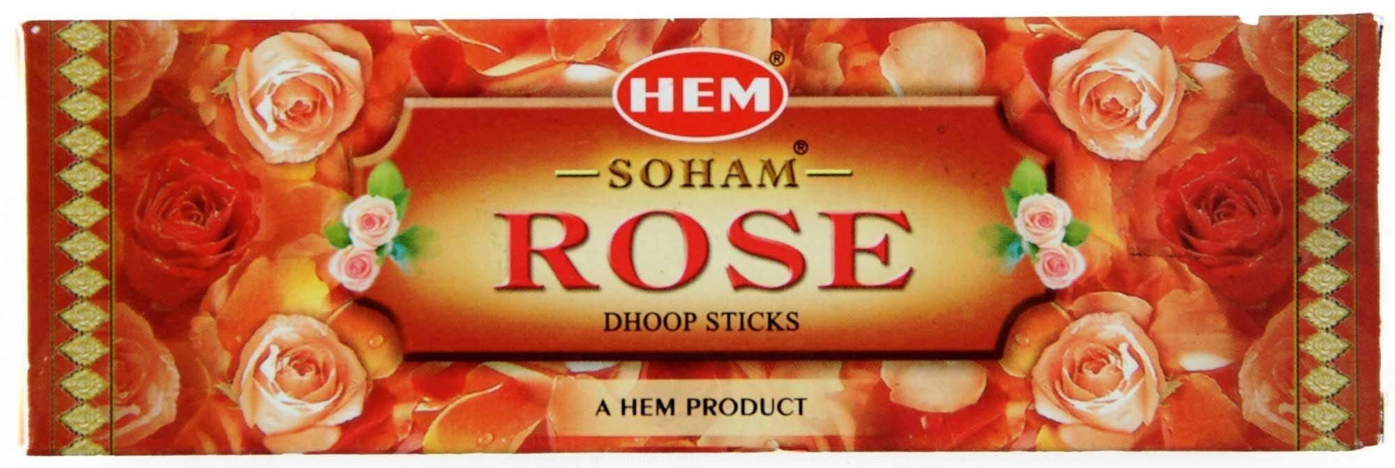 Soham Rose Dhoop Sticks - A HEM Product From India