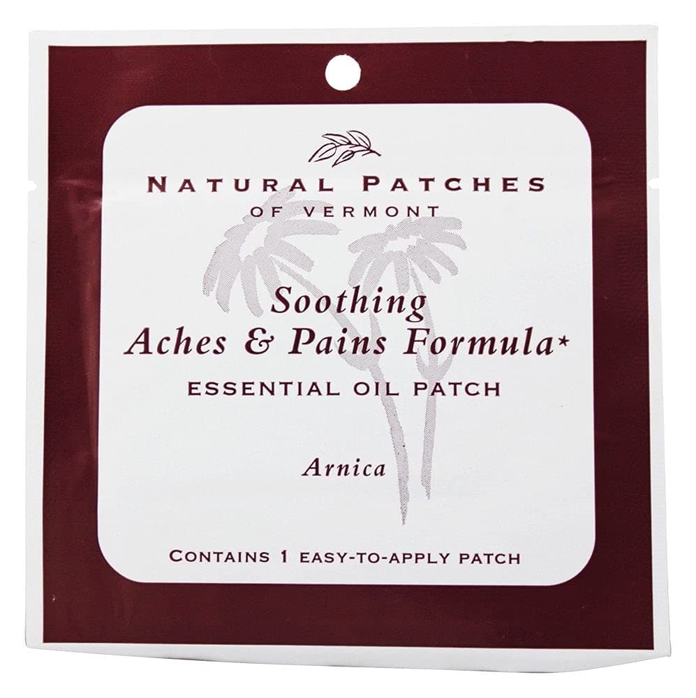 Natural Patches of Vermont - Aromatherapy Body Patch Essential Oil Blend Arnica - Formerly Naturopatch