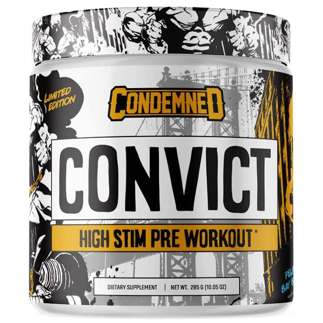 CONDEMNED CONVICT STIM PRE-WORKOUT PELICAN BAY BREEZE