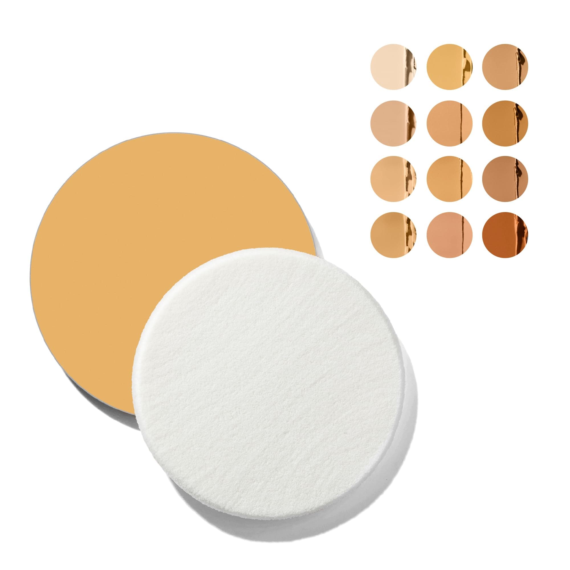 toty - Ilumina CC Creamy Compact SPF 50+ Refill - Mineral Sunscreen for Face - Cream Foundation Balm - Blurring, Matte Light Coverage - Water Resistant - All Skin Types - By Sofia Vergara, 10 g. 2W